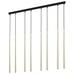 PIANO GOLD LAMPA WISZĄCA 8 PŁ