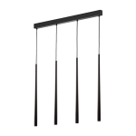 PIANO BLACK LAMPA WISZĄCA 4 PŁ
