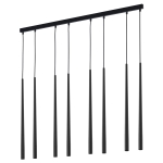 PIANO BLACK LAMPA WISZĄCA 8 PŁ