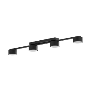 DALLAS BLACK LAMPA SUFITOWA 4 PŁ