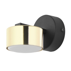 DALLAS GOLD/BLACK KINKIET 1 GX53