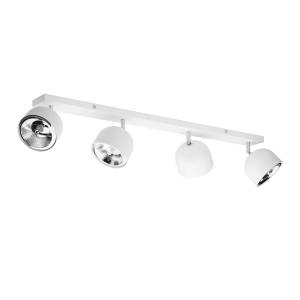 ALTEA WHITE LAMPA SUFITOWA 4 PŁ + ŻARÓWKI