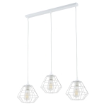 DIAMOND NEW WHITE LAMPA WISZĄCA 3 PL LISTWA