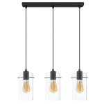 FIRENZE NEW TRANSPARENT LAMPA WISZĄCA 3 PŁ LISTWA