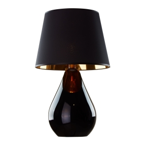 LACRIMA BLACK/GOLD LAMPKA NOCNA 1 PŁ