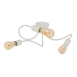 WAVE WHITE LAMPA SUFITOWA 3  E27