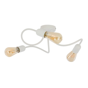 WAVE WHITE LAMPA SUFITOWA 3  E27