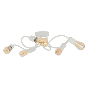 WAVE WHITE LAMPA SUFITOWA 5  E27