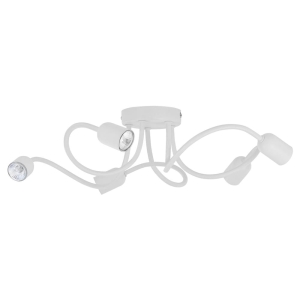 GRACJAN WHITE LAMPA SUFITOWA 5 PŁ GU 10