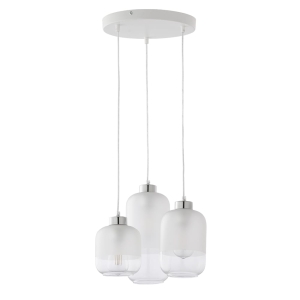MARCO SILVER LAMPA WISZĄCA 3 PŁ