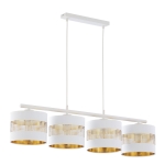 TAGO WHITE LAMPA WISZĄCA 4 PŁ