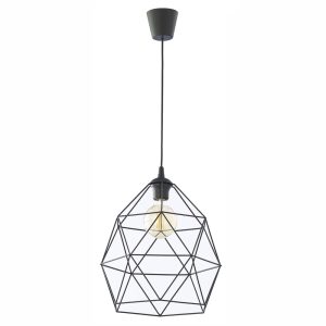 GALAXY BLACK LAMPA WISZĄCA 1 PŁ DUZA