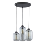 MARCO GRAPHITE LAMPA WISZĄCA 3 PŁ KOŁO