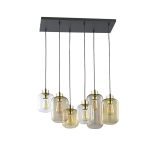 MARCO BROWN LAMPA WISZĄCA 6 PŁ
