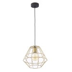 DIAMOND MM ZŁOTY PROSZEK LAMPA WISZĄCA 1 PŁ