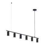 LOGAN BLACK LAMPA WISZĄCA 6 PŁ