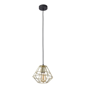 DIAMOND GOLD LAMPA WISZĄCA 1 PŁ