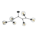 FAIRY LAMPA SUFITOWA 6 PŁ CZARNA