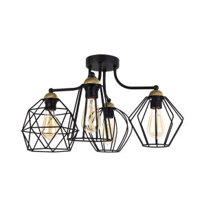 GALAXY BRASS LAMPA SUFITOWA 4 PŁ