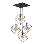 ALAMBRE LAMPA WISZĄCA 4 PŁ CZ/ZŁ