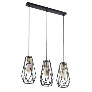 LUGO BLACK LAMPA WISZĄCA 3