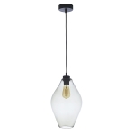 TULON LAMPA WISZĄCA 1 PŁ TRANSPARENT
