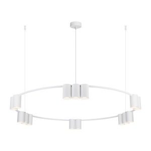 Lampa wisząca (koło) GENESIS WHITE 15xGU10