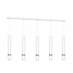 Lampa wisząca JOKER WHITE/CHROME 5xGU10