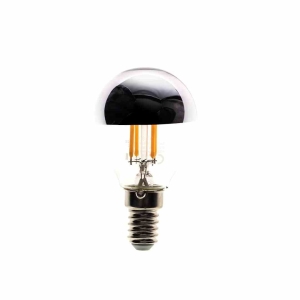 Żarówka Filamentowa LED 4W G45 E14 2700K TOP SILVER