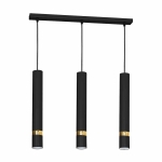 Lampa wisząca JOKER BLACK/GOLD 3xGU10