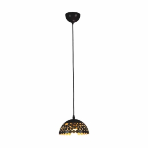 Lampa wisząca LISA BLACK 1xE27