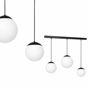 Lampa wisząca LIMA BLACK 3xE14