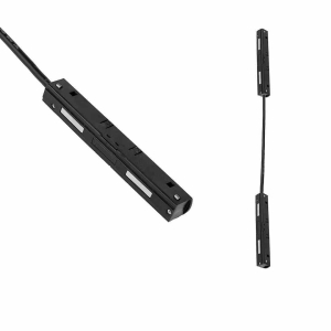 Łącznik x2 połączony kablem MAGNETIC TRACK 20mm 48V