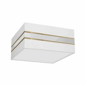 Lampa sufitowa Kwadrat ULTIMO WHITE 2xE27