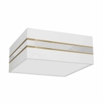 Lampa sufitowa Kwadrat ULTIMO WHITE 3xE27