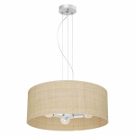 Lampa wisząca MARSHALL WHITE / RATTAN 3xE27
