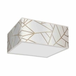 Lampa sufitowa ZIGGY WHITE White/Gold 2xE27